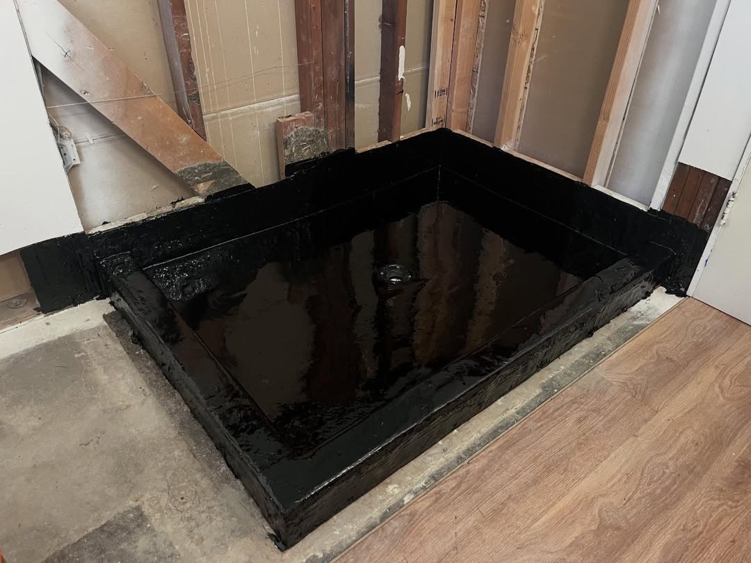 Shower Pan Waterproofing
